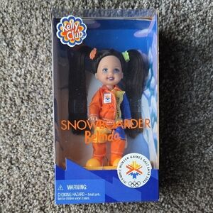 Kelly Club Snowboarder Belinda Doll  Olympic Winter Games Salt Lake 2002 Barbie